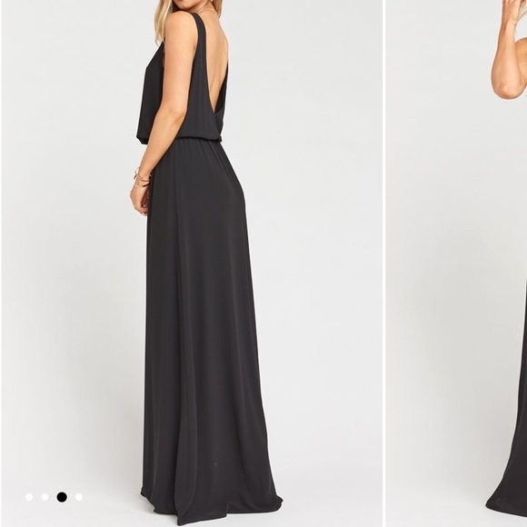 Show Me Your MuMu Kendall Soft V-back A-line Gown - Picture 8 of 8